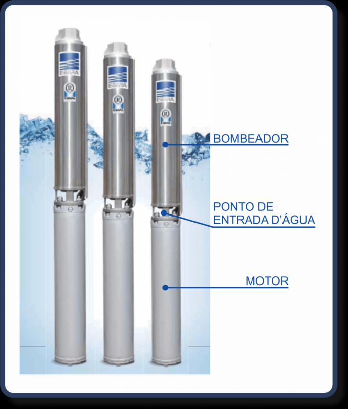 Comprar Bomba Submersa para Poço Artesiano Astorga - Bomba Submersa Palito