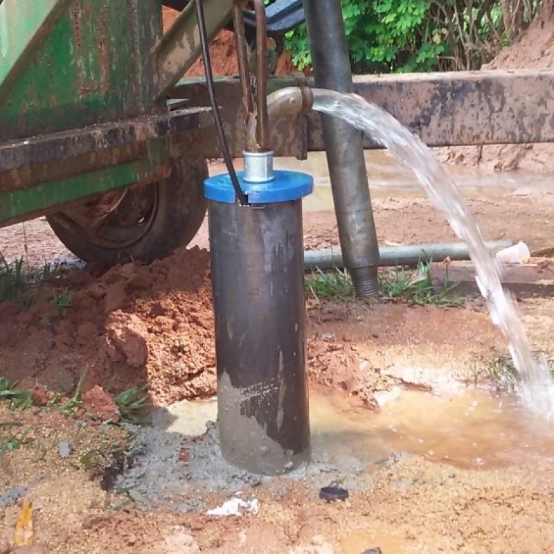 Poço de água Mineral Preço Echaporã - Poço de água Limpeza