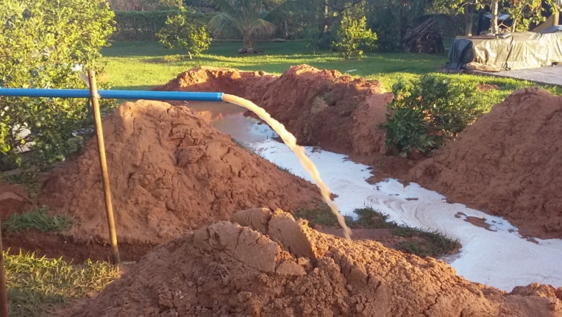 Poços água Potável Campos Novos Paulista - Poço de água Manutenção