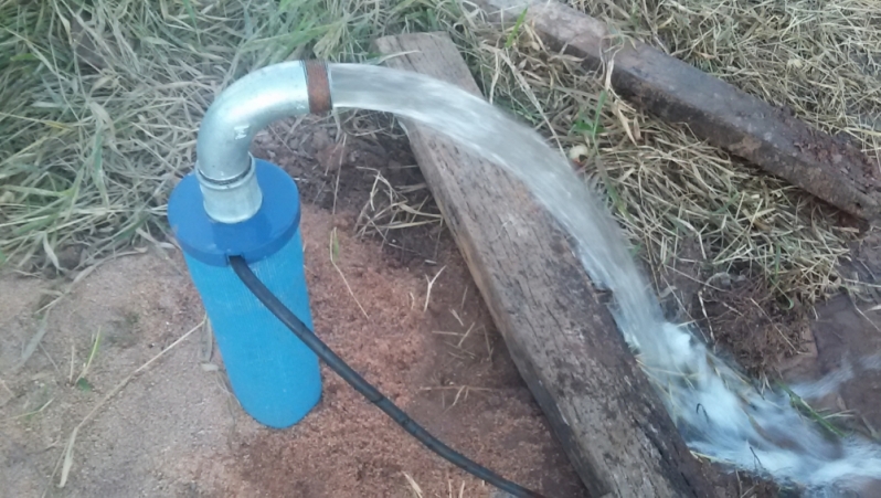 Poços água Palmital - Poço de água em Echaporã